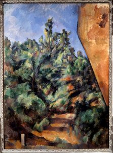 La roca roja de Paul Cézanne