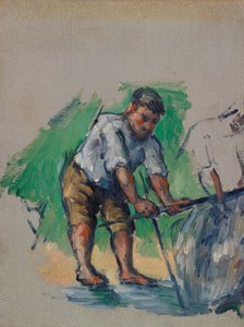 El perforador de pozos de Paul Cézanne