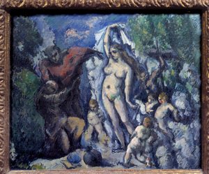 La tentación de San Antonio de Paul Cézanne