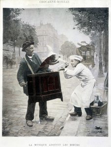 La música suaviza las costumbres de Paul Charles Chocarne Moreau