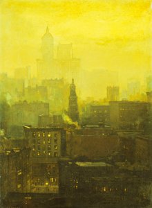 Nocturno Urbano de Paul Cornoyer