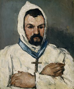Antoine Dominique Sauveur Aubert nacido en 1817, el tío del artista, como monje, 1866