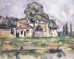 Orillas del Marne, 1888 de Paul Cézanne