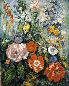 Ramo de flores, 1879-1880 de Paul Cézanne