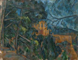 Château Noir, 1900-1904 de Paul Cézanne