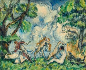 La batalla del amor de Paul Cézanne