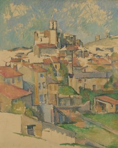 Gardanne, 1885-86 de Paul Cézanne