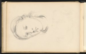 Cabeza de una Joven de Paul Cézanne