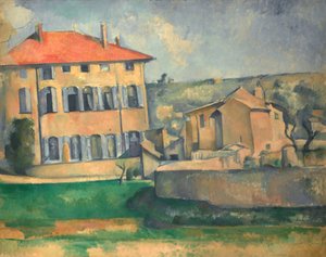 Casa en Aix, 1885-1887 de Paul Cézanne