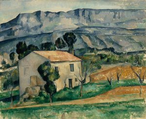 Casa en Provenza, 1886-1890 de Paul Cézanne