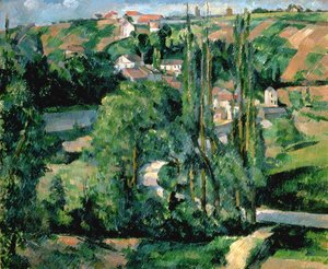Colina de Jalais, Pontoise, 1879-81 de Paul Cézanne