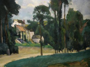  El camino a Pontoise de Paul Cézanne
