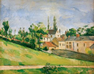 El camino que sube de Paul Cézanne