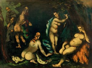 La tentación de San Antonio de Paul Cézanne