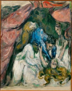 La mujer estrangulada de Paul Cézanne