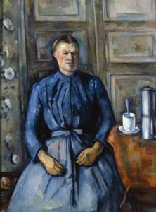 La mujer con la cafetera de Paul Cézanne
