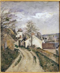 La casa del doctor Gachet en Auvers de Paul Cézanne