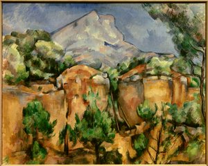 La montaña Sainte Victoire