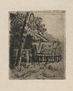 Paisaje en Auvers de Paul Cézanne
