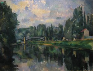El puente sobre el Marne en Créteil de Paul Cézanne