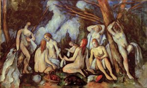 Las grandes bañistas de Paul Cézanne