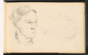 Madame Cézanne de Paul Cézanne