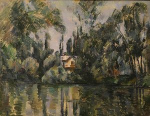 Casa en la orilla del Marne de Paul Cézanne