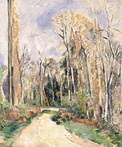 Camino en la Entrada del Bosque, c.1879 de Paul Cézanne