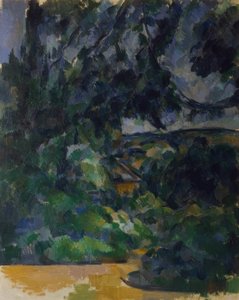 Paisaje azul de Paul Cézanne