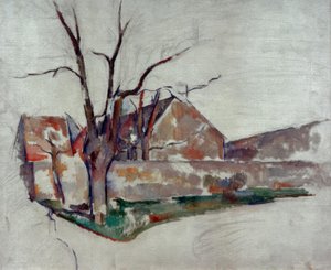 Paisaje de Invierno de Paul Cézanne