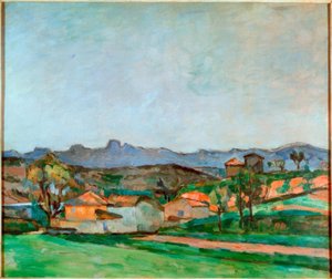 Paisaje provenzal de Paul Cézanne