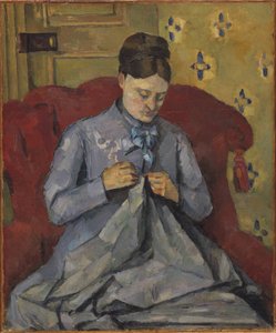 Retrato de la esposa del artista de Paul Cézanne