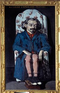 Retrato del pintor Achille Emperaire (1829-1898) de Paul Cézanne