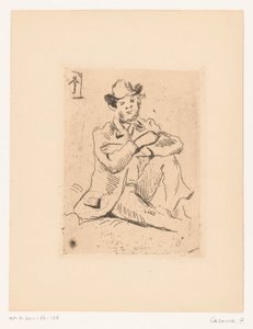 Retrato de Armand Guillaumin de Paul Cézanne