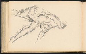 Estudio de "Milo de Crotona" de Puget de Paul Cézanne