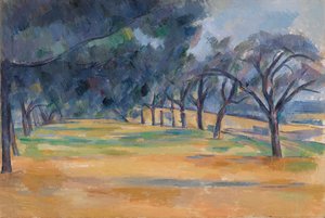 El callejón en Marines de Paul Cézanne