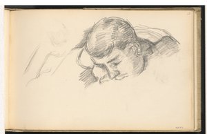 El hijo del artista leyendo de Paul Cézanne
