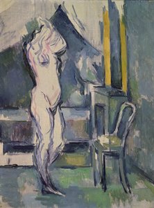 El baño, c.1900 de Paul Cézanne