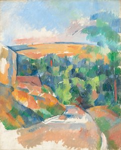 La Curva en el Camino de Paul Cézanne