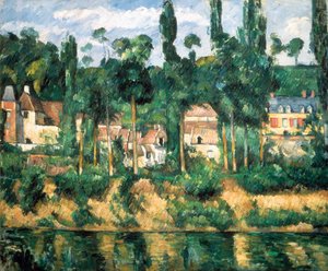 El Château de Médan, c.1880 de Paul Cézanne
