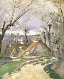 Las cabañas de Auvers de Paul Cézanne