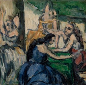 las cortesanas de Paul Cézanne