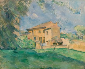 La Granja en el Jas de Bouffan de Paul Cézanne
