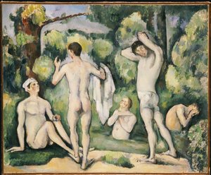 Las Cinco Bañistas de Paul Cézanne