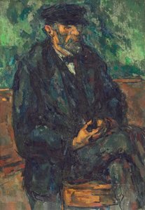El jardinero Vallier, 1906 de Paul Cézanne