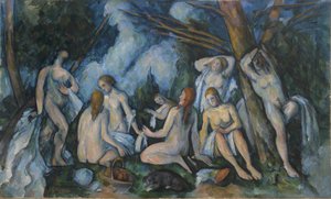 Los grandes bañistas de Paul Cézanne