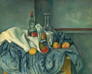 La botella de menta de Paul Cézanne