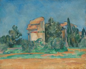 La torre de las palomas en Bellevue de Paul Cézanne