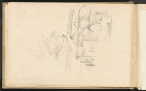 El Molino de Yeso (La Moulin à plâtre) de Paul Cézanne