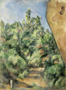 La Roca Roja de Paul Cézanne